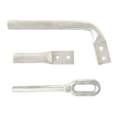 Quality  Hydraulic Compression Type Strain Clamp for AS Stranded Wire with High-Strength Aluminum Alloy and Anti-Loosening Grooves factory