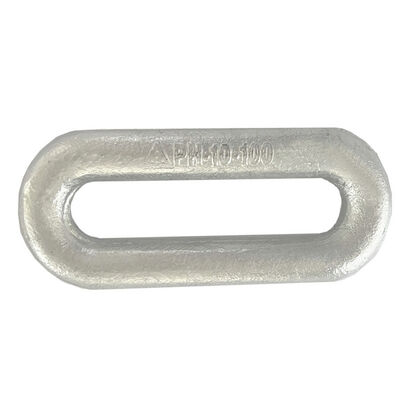 Hot Dip Galvanized Steel Connection Fittings Extended Links For PV Projects