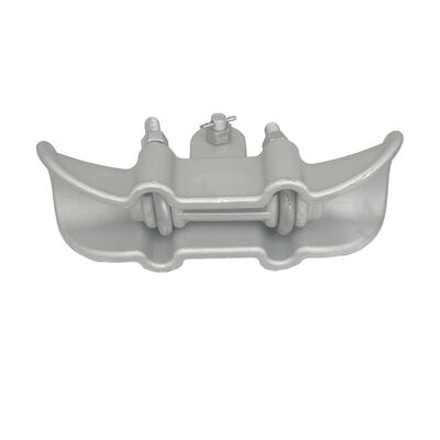 Power Transmission Suspension Clamps Anti Slip Power Line Hardware