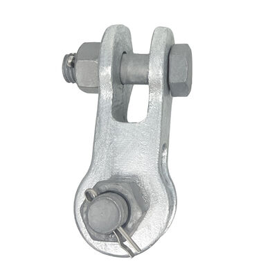 Z Type Clevises Electric Power Fittings Corrosion Resistant For Overhead Power Grid