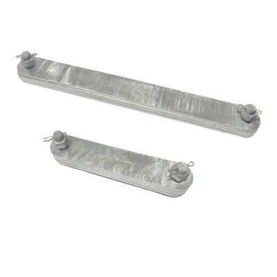 Customizable P Type Double Straps HV Transmission Line Hardware Fittings