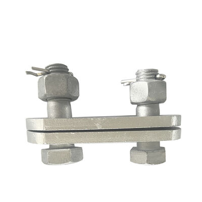 Customizable P Type Double Straps HV Transmission Line Hardware Fittings