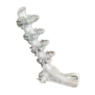 Hot Dip Galvanized Bolt Type Strain Clamp Long Lasting Conductor Fixing Fitting