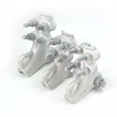 Hot Dip Galvanized Bolt Type Strain Clamp Long Lasting Conductor Fixing Fitting